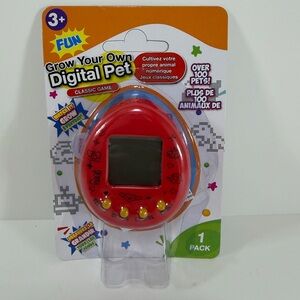 Grow Your Own Digital Pet Classic Game - Red